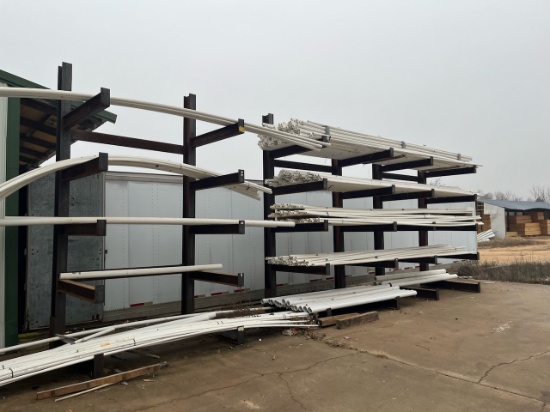 Lot of Cantilever Rack