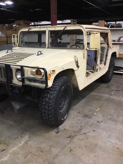 1991 Humvee, AM General, Model:M998,HMMWV , 1 1/4 ton 4x4,Soft Top