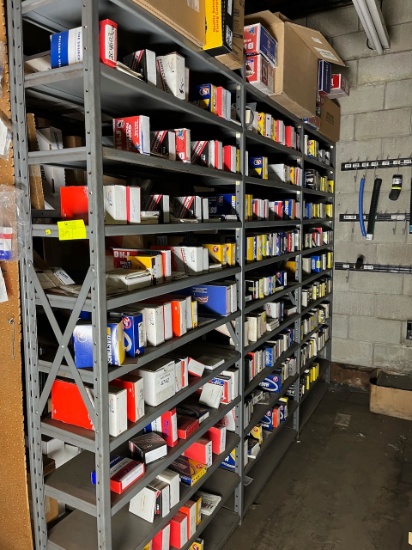 Piston Rings (empty boxes on top shelf