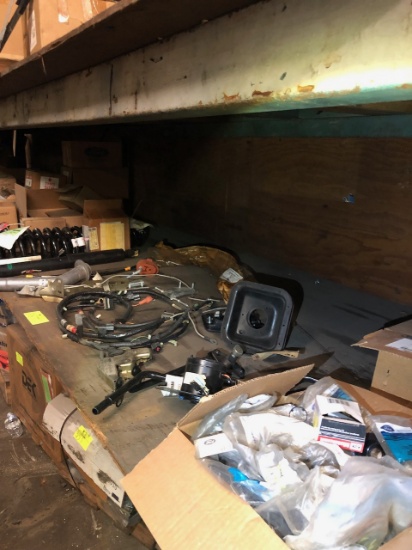 Lot of Parts Shelf, engine not included
