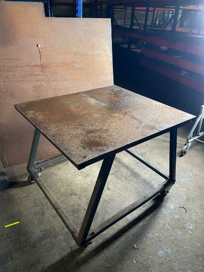 Rolling Work Table