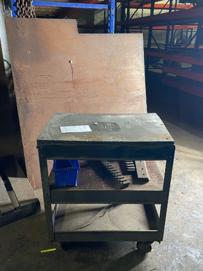 3 tier work cart