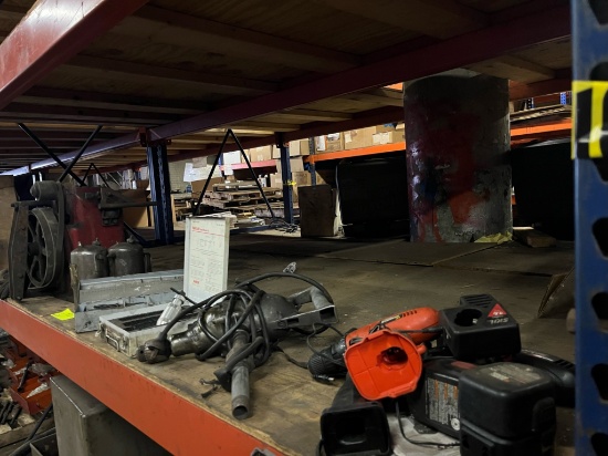 Drills, Heli Coil, Vintage Rod Machine,, + More Shelving not included