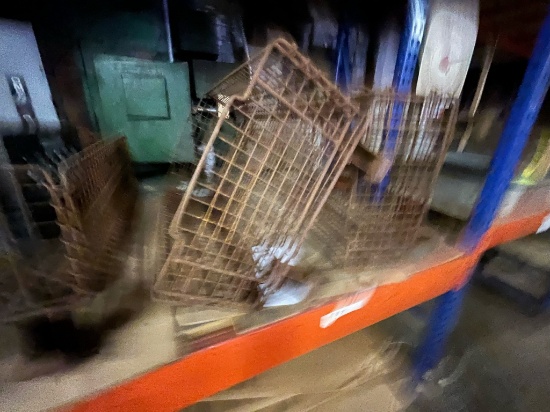 (3) Metal Baskets Shelving not included