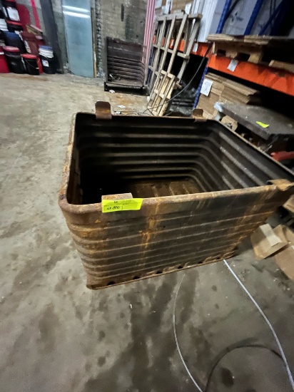 3 Metal Bins (as seen in picture) Shelving not included