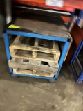 Rolling Bench Cart Shelving not included