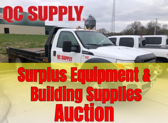 Surplus Equipment & Building Supplies  Auction