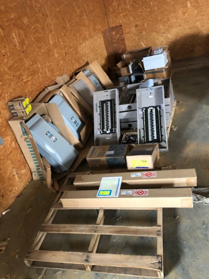 South Fulton, TN- Breaker Panels, Breakers, Disconnects, Wire Trough, 200A Siemens Safety Switches,