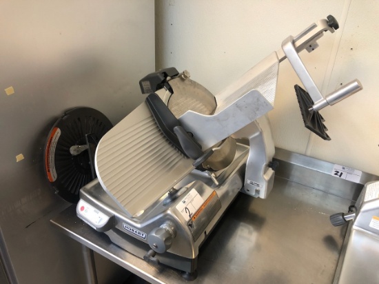 Hobart HS7-1 13" Automatic Meat Slicer with Removable Knife 1/2 HP Motor, 1