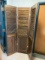 Loc: 12.5. Tri-Fold Wood Shutter Door