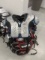 Loc: FH. Lot of (10) Assorted Men's Football Shoulder Pads