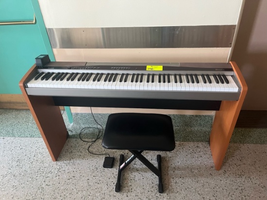 Loc: 12.8.  Casio Privia PX-100 Digital Piano Keyboard w/Bench