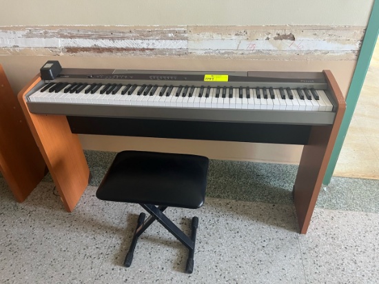 Loc: 12.8.  Casio Privia PX-100 Digital Piano Keyboard w/Bench