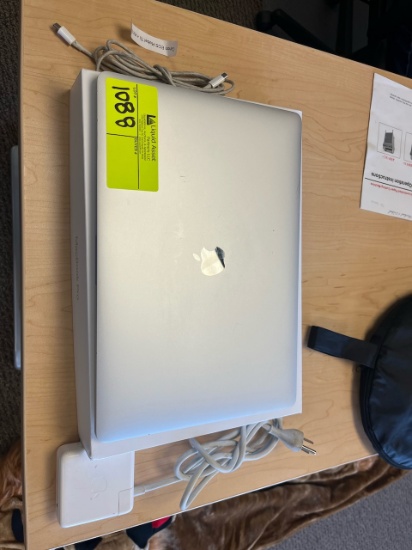 Loc: 12.6.  Apple MacBook Pro (15", 2017); Model A1707; SN C02VN0G4HTD7. Unit will be factory reset.
