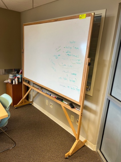 Loc: 12.6.  Rolling White Board 72"X48"