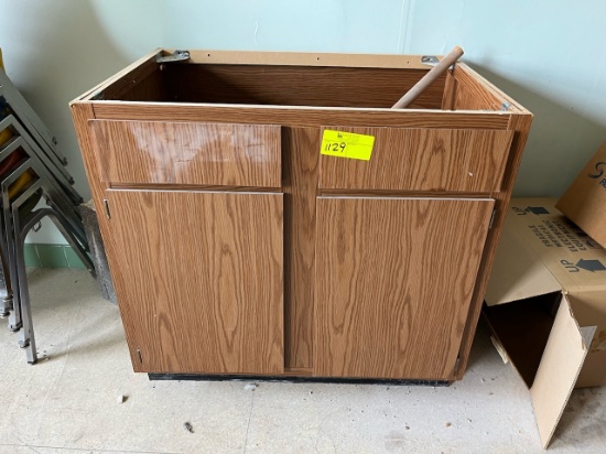 Loc: 12.5. 2-Door Cabinet (36"X24"X34.5")