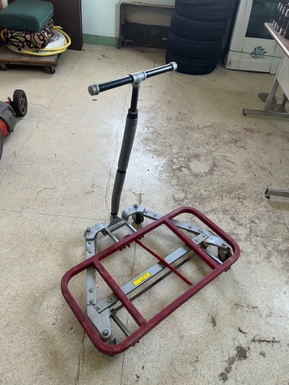 Loc: 12.5. Raymond Lift and Roll Desk & Furniture Dolly (32"X16")
