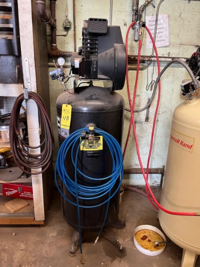 Loc: 3 Maint.  Campbell Hausfield 60 gallon air compressor, Model VT619501AJ