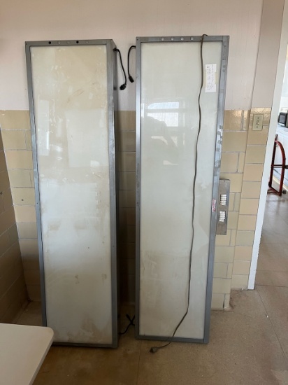 Loc: 12.5. S&S Light Boxes (19"X73")