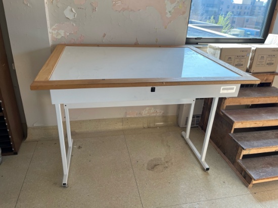 Loc: 12.5. Porta-Trace Light Table Model 3648 (54"X42"X39")
