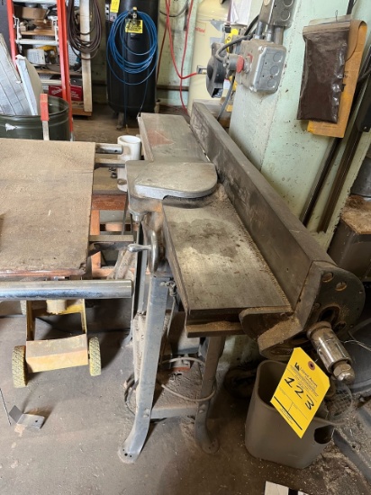 Loc: 3 Maint.  Rockwell Delta Jointer Wood Working Machine, Model 37-220