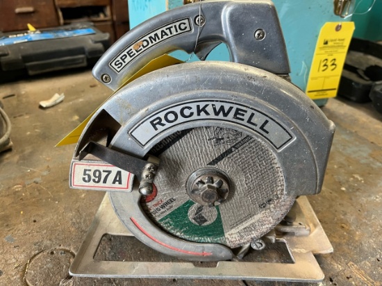 Loc: 3 Maint.  Rockwell Circular Saw Model 597A