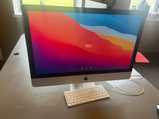 Loc: 12.2. Apple iMac Retina 5K 27" All in One Model: A2115 with Keyboard Serial: C02YG8L2JV3N. This