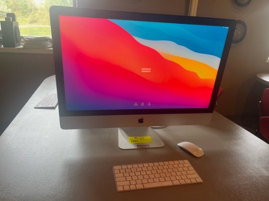 Loc: 12.2. Apple iMac Retina 5K 27" All in One Model: A2115 with Keyboard Serial: C02YH0X4JV3N. This