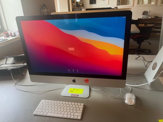 Loc: 12.2. Apple iMac Retina 5K 27" All in One Model: A2115 with Keyboard Serial: C02YH3RMJV3N. This