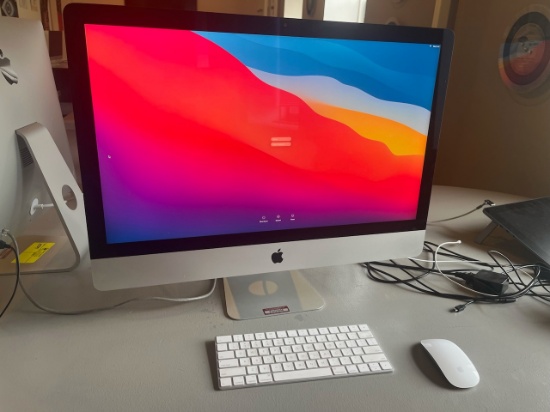 Loc: 12.2. Apple iMac Retina 5K 27" All in One Model: A2115 with Keyboard Serial: C02YJ07XJV3N. This