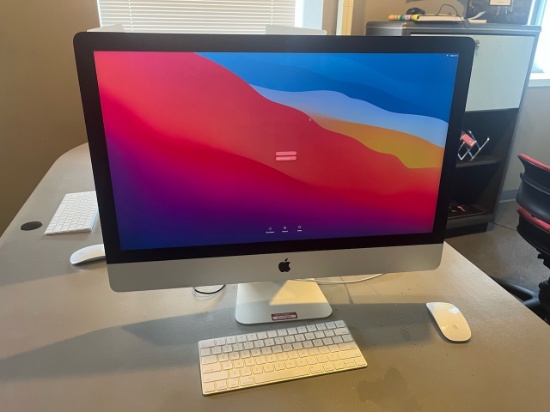 Loc: 12.2. Apple iMac Retina 5K 27" All in One Model: A2115 with Keyboard Serial: C02YH11DJV3N. This