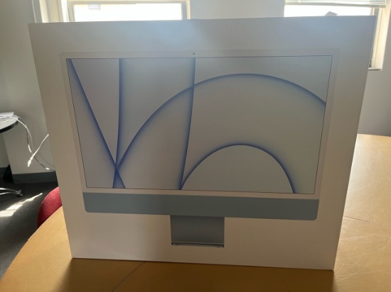 Loc: 12.2. Apple iMac 24" M1 Chip All in One Model: A2438 with Keyboard Serial: H4TJH0E0Q6X8. This l