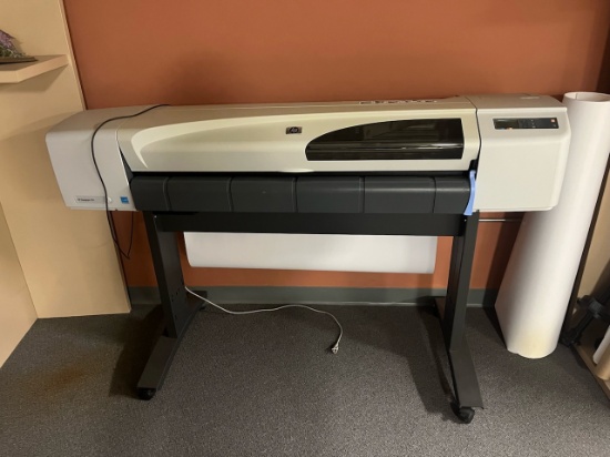 Loc: 12.2. HP DesignJet 510 printer. This lot is located at: 200 Michigan St, Hancock, MI 49930 (2nd