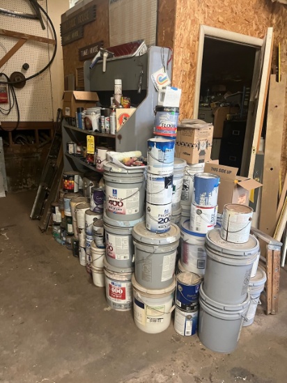 Loc: 3 Maint.  Paint and painting supplies