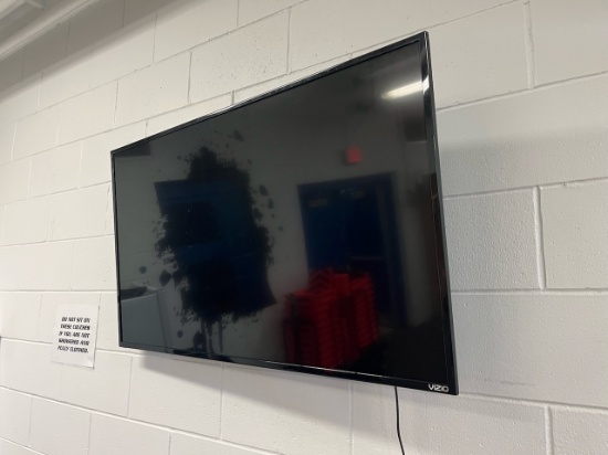 Loc: FH. Vizio 48" Flat Screen Tv w/ wall mount