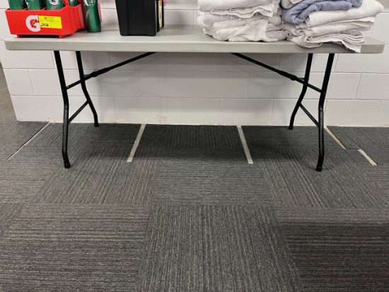 Loc: FH. Plastic Folding Table 72"x29"x29" (contents not included)