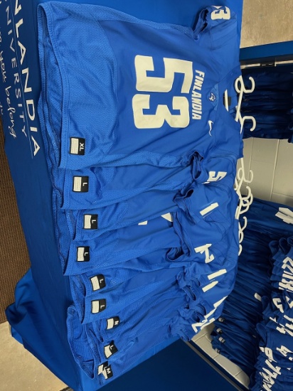 Loc: FH. Finlandia On-Field Football Jersey, by Nike Assorted Sizes. Numbers 10, 53, 11, 12, 13, 14,