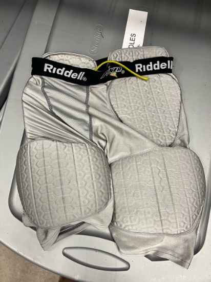 Loc: FH. Lot of Assorted (S,M & L) Football Girdles
