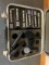 Loc: 6. Lot of (4) Microphones with Stand and Case. This lot is located at: 532 Franklin St, Hancock