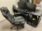 Loc: 11, eSports. 2 Gaming PC Platforms, Dual Monitor Setup Plus Desk and Chair. This lot is located