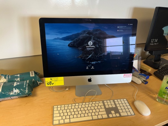 Apple iMac 21.5" Computer (A1418); SN D25J10AYDHJV. Unit will be factory reset.