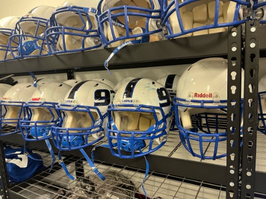 Assorted Adult Football Helmets by Riddell / Schutt ( Size & Face Guard)