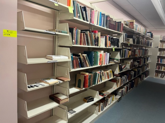 Loc: 5. Lot of Assorted Books to include (39) Bookshelves. This lot is located at: 598 Finn St, Hanc