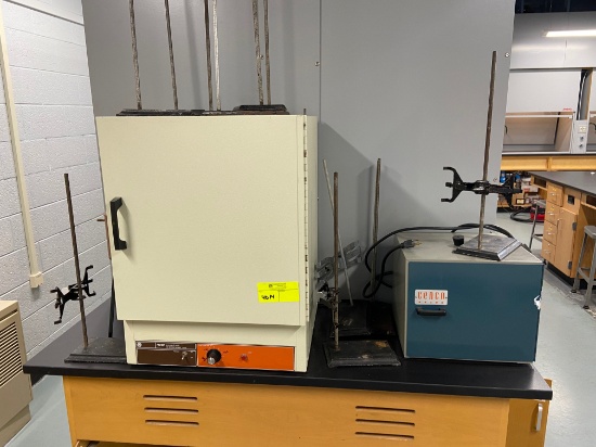 Loc: 3 Lab. Fisher Isotemp Oven Model # 126G + Cenko Warmer. This lot is located at: 601 Franklin St