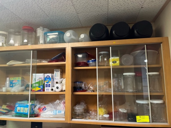 Loc: 3 Lab. Contents of cabinets. This lot is located at: 601 Franklin St, Hancock, MI 49930