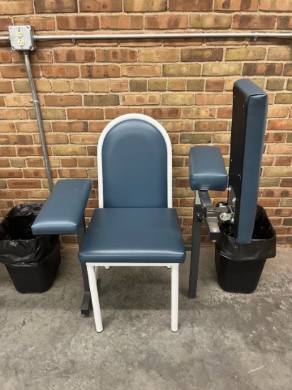 Loc: 4, FHC. phlebotomy chair. This lot is located at: 601 Franklin St, Hancock, MI 49930