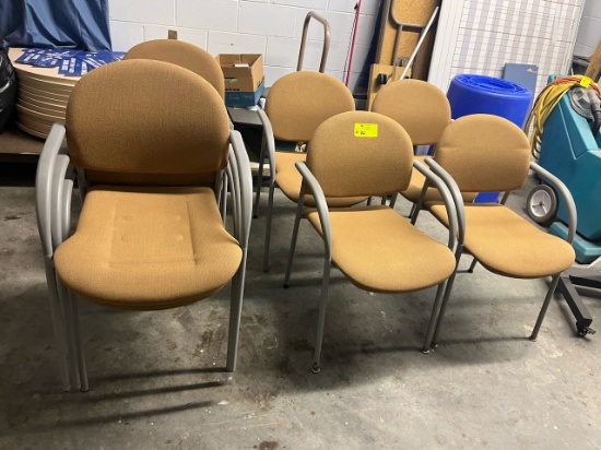 Loc: 4.14B. Lot of (9) Chairs. This lot is located at: 601 Franklin St, Hancock, MI 49930.