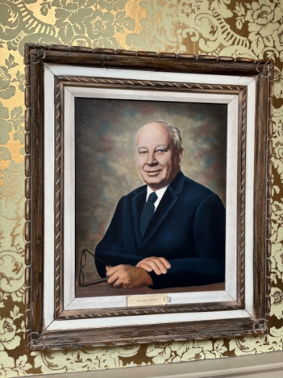 Loc: 8. Painting of Dr. Viano A. Hoover. This lot is located at: 612 Quincy St, Hancock, MI 49930. P