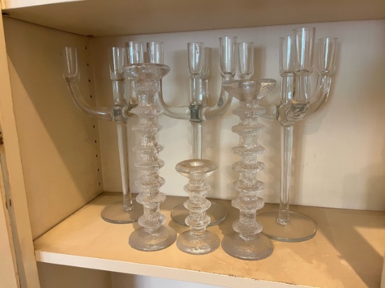 Loc: 8. Lot of Candle holders. This lot is located at: 612 Quincy St, Hancock, MI 49930. PLEASE NOTE