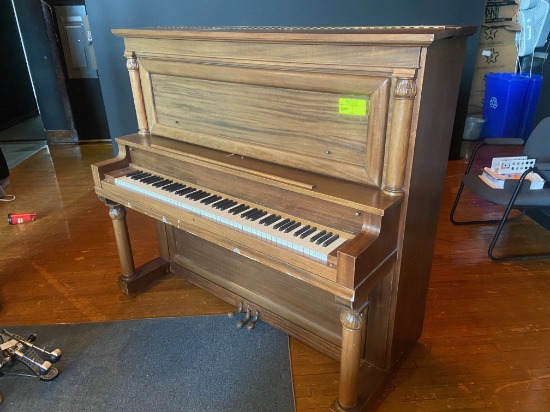 Loc: 11, Stage. Upright Piano - Foster-Armstrong Company -Model 68846(Made for Smith and Hurst). 59"